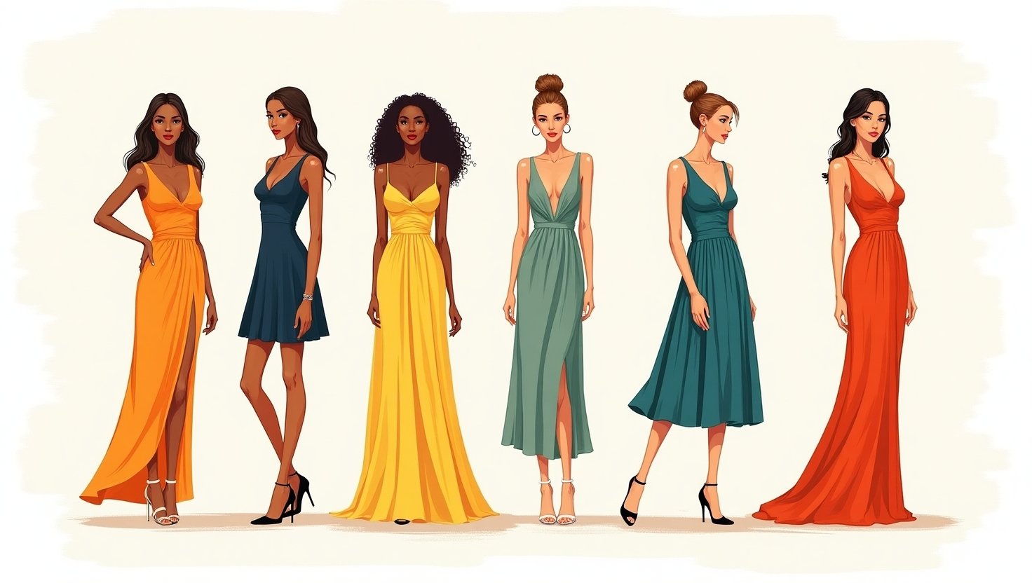 dresses for inverted triangle body shape